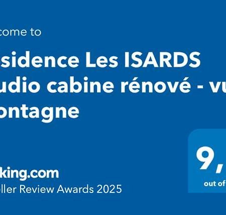 Residence Les Isards Studio Cabine Renove - Vue Montagne Фон-Ромё Экстерьер фото